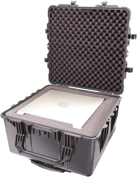 Pelican Products, Inc. - 27-1/2" Wide x 16-19/64" High, Shipping/Travel Case - Black, Polypropylene - Apex Tool & Supply