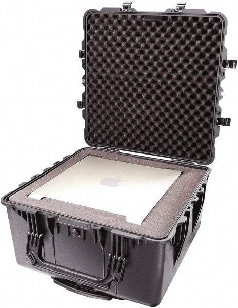 Pelican Products, Inc. - 27-1/2" Wide x 16-19/64" High, Shipping/Travel Case - Black, Polypropylene - Apex Tool & Supply