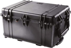 Pelican Products, Inc. - 24-7/32" Wide x 17-31/64" High, Shipping/Travel Case - Black, Polypropylene - Apex Tool & Supply
