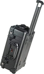 Pelican Products, Inc. - 13-13/16" Wide x 9" High, Clamshell Hard Case - Black, Polypropylene - Apex Tool & Supply