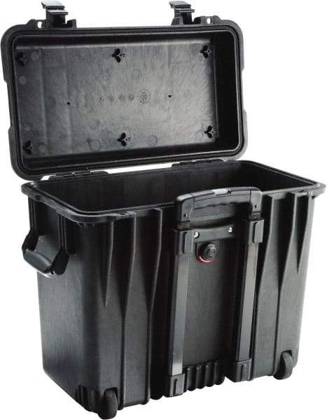 Pelican Products, Inc. - 12" Wide x 18" High, Top Loader Case - Black, Polypropylene - Apex Tool & Supply