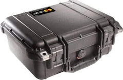 Pelican Products, Inc. - 11-5/8" Wide x 6" High, Clamshell Hard Case - Black, Polypropylene - Apex Tool & Supply