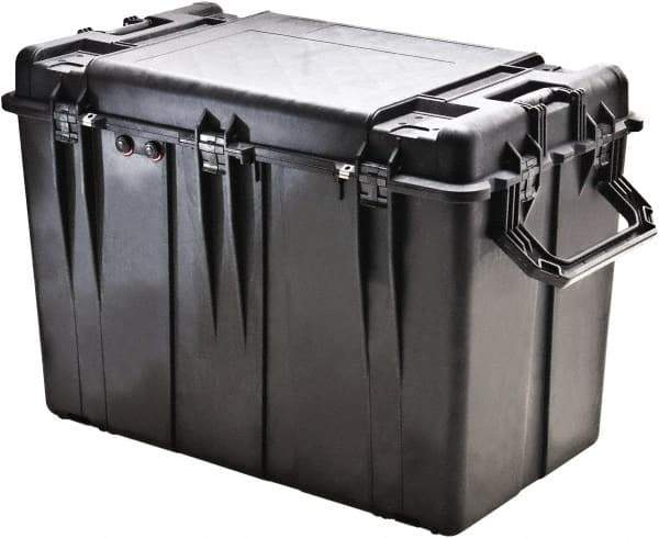 Pelican Products, Inc. - 23-29/64" Wide x 28-21/32" High, Shipping/Travel Case - Black, Polypropylene - Apex Tool & Supply