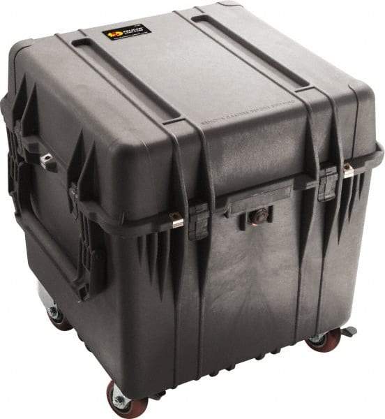 Pelican Products, Inc. - 22-7/16" Wide x 21-1/4" High, Cube Case - Black, Polypropylene - Apex Tool & Supply