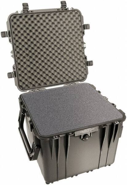 Pelican Products, Inc. - 20-1/2" Wide x 19-1/4" High, Cube Case - Black, Polypropylene - Apex Tool & Supply