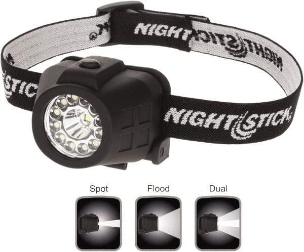 Bayco - LED Bulb, Hands-free Flashlight - Black Polycarbonate Body, AAA Batteries - Apex Tool & Supply