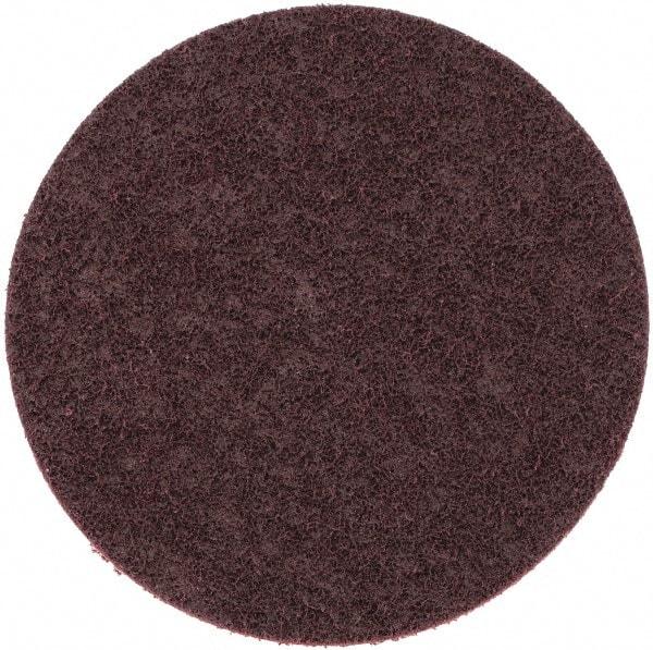 Norton - 8" Diam, 80 Grit, Aluminum Oxide Hook & Loop Disc - Medium Grade, Nonwoven, - Apex Tool & Supply