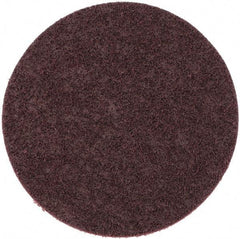 Norton - 8" Diam, 80 Grit, Aluminum Oxide Hook & Loop Disc - Medium Grade, Nonwoven, - Apex Tool & Supply