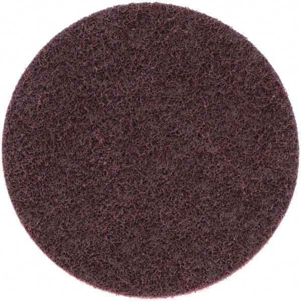 Norton - 6" Diam, 80 Grit, Aluminum Oxide Hook & Loop Disc - Medium Grade, Nonwoven, - Apex Tool & Supply