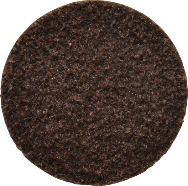 Norton - 3" Disc Diam, Aluminum Oxide Quick Change Disc - Type R Attaching System, Nonwoven, Medium Grade, 12,000 RPM - Apex Tool & Supply