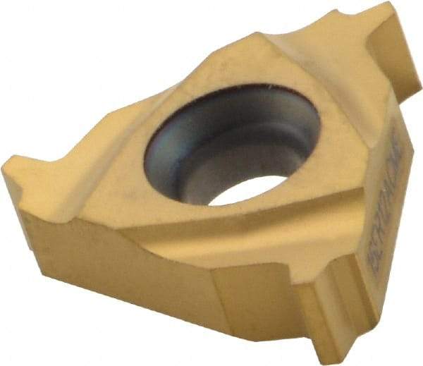 Seco - 16ER External Right Hand 12 Acme Laydown Threading Insert - Grade CP500, TiAlN/TiN Coated Carbide, 9.53mm Inscribed Circle - Apex Tool & Supply