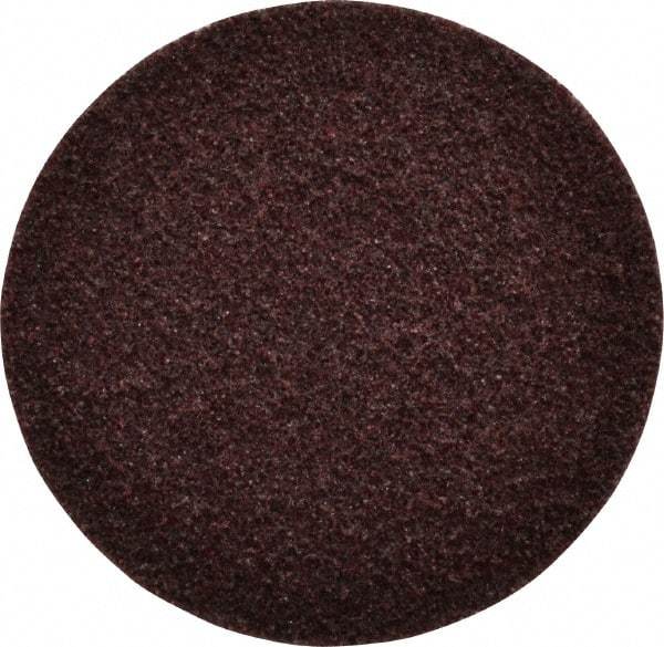 Norton - 4" Diam, 120 Grit, Aluminum Oxide Hook & Loop Disc - Fine Grade, Nonwoven, - Apex Tool & Supply