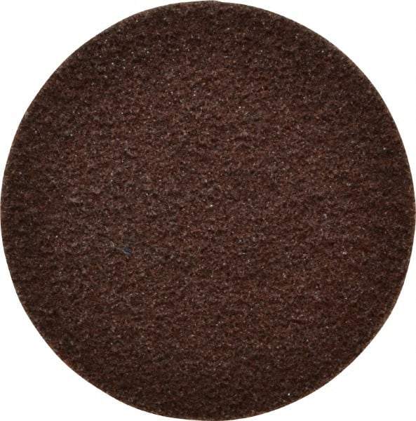 Norton - 5" Diam, 80 Grit, Aluminum Oxide Hook & Loop Disc - Medium Grade, Nonwoven, - Apex Tool & Supply