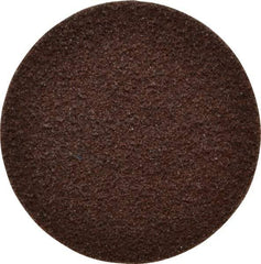 Norton - 5" Diam, 80 Grit, Aluminum Oxide Hook & Loop Disc - Medium Grade, Nonwoven, - Apex Tool & Supply