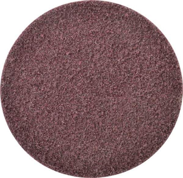 Norton - 5" Diam, 120 Grit, Aluminum Oxide Hook & Loop Disc - Fine Grade, Nonwoven, - Apex Tool & Supply
