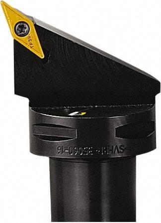 Seco - Right Hand Cut, Size C6, VBMT 21.51 Insert Compatiblity, External Modular Turning & Profiling Cutting Unit Head - 44.96mm Ctr to Cutting Edge, 65.02mm Head Length, Series Seco-Capto - Apex Tool & Supply
