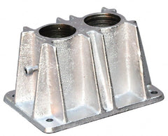 Vestil - Rail Mount Kits & Parts Type: Double Socket Floor Mount Mounting Plate Width (Inch): 5 - Apex Tool & Supply
