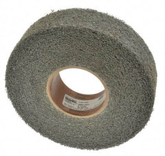Norton - 8" Diam, 2" Face Width, 3" Center Hole, Medium Grade, Silicon Carbide Deburring Wheel - Convolute, Medium Density 4 Grade, 2,500 RPM - Apex Tool & Supply