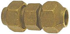 NIBCO - 1-1/2" Cast Copper Pipe Flared Coupling - FL x FL - Apex Tool & Supply