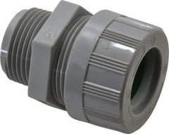 Woodhead Electrical - 22.23 to 25.4mm Capacity, Liquidtight, Straight Strain Relief Cord Grip - 1 NPT Thread, Nylon - Apex Tool & Supply