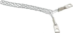 Woodhead Electrical - 10.16 to 14.22mm Capacity, Safeway, Straight Strain Relief Cord Grip - 6" Long, Aluminum - Apex Tool & Supply