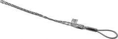 Woodhead Electrical - Flexible Eye, Closed Mesh, Steel Wire Pulling Grip - 14-3/4" Mesh, 3/4 to 0.99" Cable Diam - Apex Tool & Supply