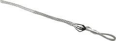 Woodhead Electrical - Flexible Eye, Closed Mesh, Steel Wire Pulling Grip - 14" Mesh, 1/2 to 0.74" Cable Diam - Apex Tool & Supply
