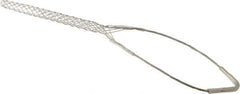 Woodhead Electrical - 0.62 to 0.74 Inch Cable Diameter, Tinned Bronze, Single Loop Support Grip - 19 Inch Long, 960 Lb. Breaking Strength, 11 Inch Mesh Length - Apex Tool & Supply