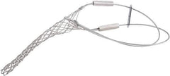 Woodhead Electrical - 0.82 to 1 Inch Cable Diameter, Galvanized Steel, Locking Bale and Universal Loop Support Grip - 24-1/2 Inch Long, 1,900 Lb. Breaking Strength, 8-1/2 Inch Mesh Length - Apex Tool & Supply