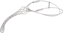 Woodhead Electrical - 0.96 to 1-1/4 Inch Cable Diameter, Galvanized Steel, Locking Bale and Universal Loop Support Grip - 28 Inch Long, 1,900 Lb. Breaking Strength, 11 Inch Mesh Length - Apex Tool & Supply