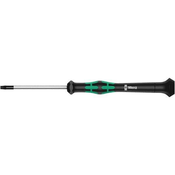 Wera - T3 Torx Driver - 1-37/64" Blade Length, 137mm OAL, Ergonomic Handle - Apex Tool & Supply