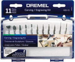 Dremel - Stainless Steel Etcher & Engraver Accessory Kit - For Use with Rotary Tools - Apex Tool & Supply