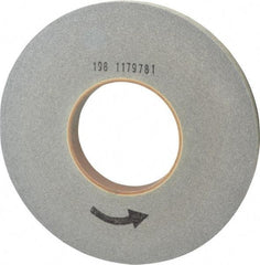Norton - 12" Diam, 1" Face Width, 5" Center Hole, Fine Grade, Silicon Carbide Deburring Wheel - Convolute, Hard Density 7 Grade, 2,500 RPM - Apex Tool & Supply