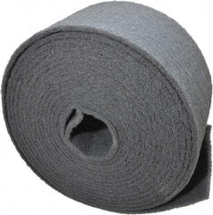 Norton - 30' Long x 6" Wide Nonwoven Roll - Very Fine Grade, Gray, Silicon Carbide - Apex Tool & Supply