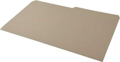 UNIVERSAL - 10 x 15", Legal, Manila, Heavyweight Manila File Folders - 11 Point Stock, 1/2 Tab Cut Location - Apex Tool & Supply