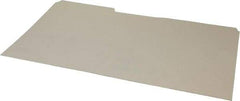 UNIVERSAL - 10 x 15", Legal, Manila, Heavyweight Manila File Folders - 11 Point Stock, 1/3 Tab Cut Location - Apex Tool & Supply