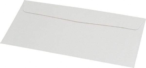 UNIVERSAL - 6-1/2" Long x 3-5/8" Wide Gummed Flap Plain White Envelope - 24 Lb Paper Weight - Apex Tool & Supply