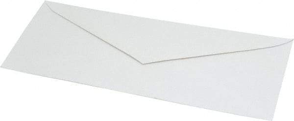 UNIVERSAL - 9-1/2" Long x 4-1/8" Wide Gummed Flap Plain White Envelope - 24 Lb Paper Weight - Apex Tool & Supply