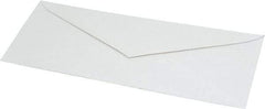 UNIVERSAL - 9-1/2" Long x 4-1/8" Wide Gummed Flap Plain White Envelope - 24 Lb Paper Weight - Apex Tool & Supply