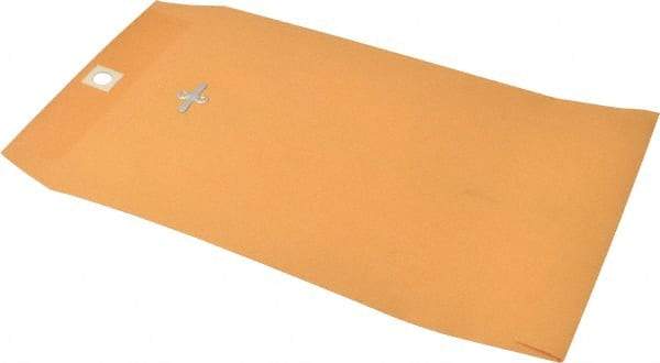 UNIVERSAL - 9-1/2" Long x 6-1/2" Wide Clasp with Gummed Flap Kraft Envelope - 28 Lb Paper Weight - Apex Tool & Supply