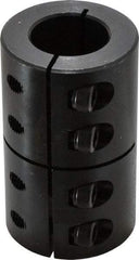 Climax Metal Products - 25mm Inside x 45mm Outside Diam, Metric One Piece Clamping Rigid Coupling - 75mm Long - Apex Tool & Supply