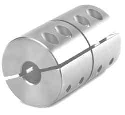 Climax Metal Products - 3/4" Inside x 2-1/2" Outside Diam, Machinable Rigid Coupling - No Keyway - 3-3/4" Long - Apex Tool & Supply