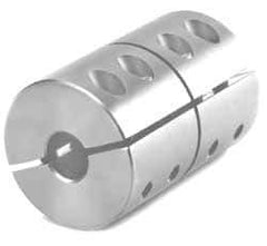 Climax Metal Products - 3/4" Inside x 2-1/2" Outside Diam, Machinable Rigid Coupling - No Keyway - 3-3/4" Long - Apex Tool & Supply