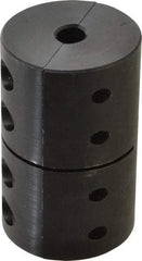 Climax Metal Products - 1/2" Inside x 2" Outside Diam, Machinable Rigid Coupling - No Keyway - 3" Long - Apex Tool & Supply