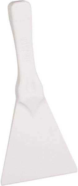 Remco - Stiff Polypropylene Straight Scraper - 4.4" Blade Width - Apex Tool & Supply