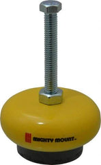 Gibraltar - 3/8-16 Bolt Thread, 1-1/2" High Leveling Mount - 300 Max Lb Capacity, 3" Base Diam - Apex Tool & Supply