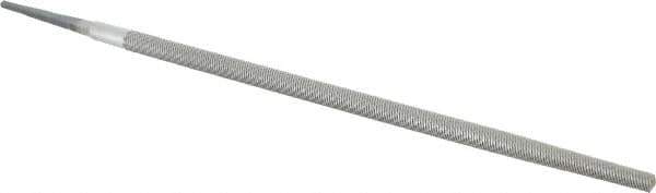 Value Collection - 14" Long, Bastard Cut, Round American-Pattern File - Single Cut, Tang - Apex Tool & Supply