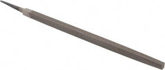 Value Collection - 14" Long, Second Cut, Square American-Pattern File - Double Cut, Tang - Apex Tool & Supply