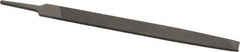 Value Collection - 10" Long, Bastard Cut, Mill American-Pattern File - Single Cut, 11/64" Overall Thickness, Tang - Apex Tool & Supply