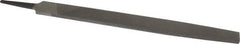 Value Collection - 12" Long, Second Cut, Flat American-Pattern File - Double Cut, 9/32" Overall Thickness, Tang - Apex Tool & Supply